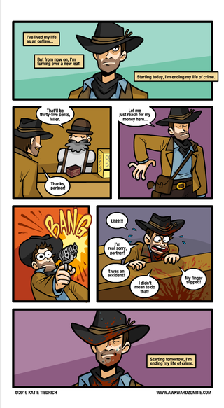 Illustration for article titled Sunday Comics: My Finger Slipped!